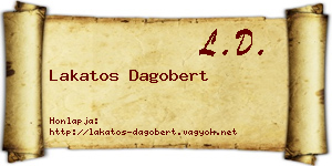 Lakatos Dagobert névjegykártya